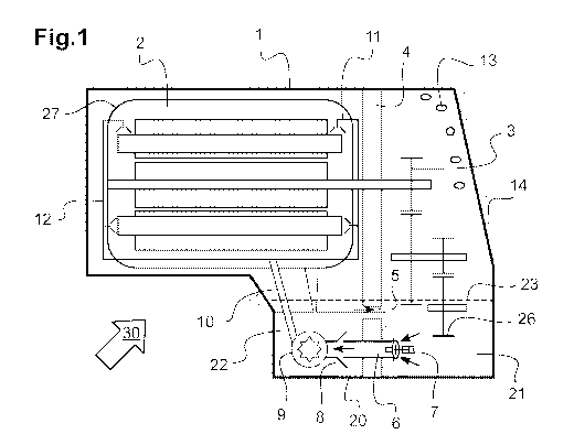 A single figure which represents the drawing illustrating the invention.